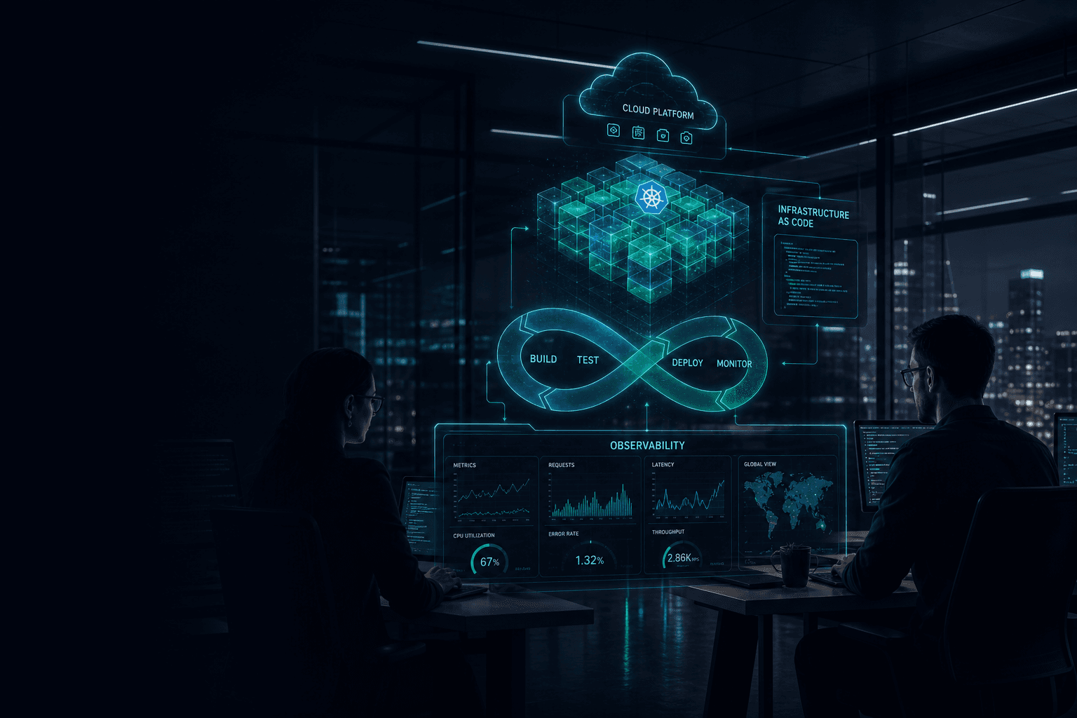 Cloud, Kubernetes, and infrastructure you can actually run.